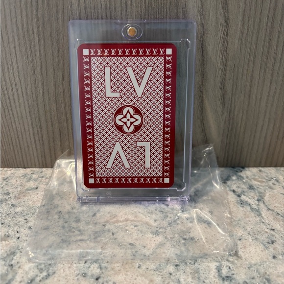 Authentic Louis Vuitton LV Playing Card in Case - 5 Of Diamonds - Picture 3 of 3